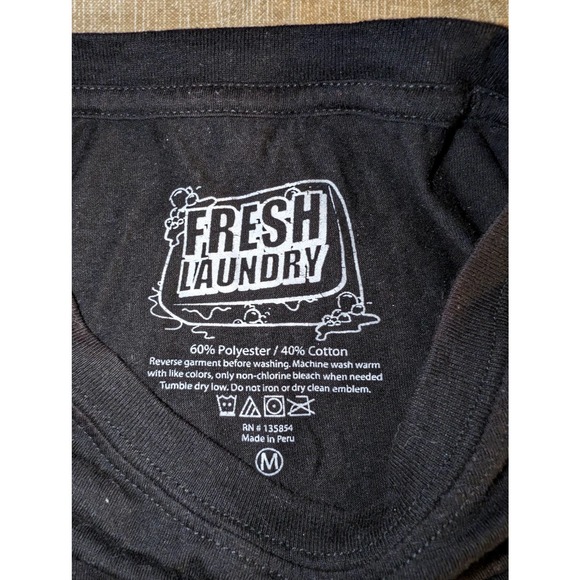 Fresh Laundry men's medium shirt in cash we trust money over everything - Picture 4 of 5